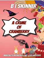 A Crime of Cranberry: Marcall's Breakfast Cafe Paranormal Cozy Mystery