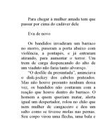 Para Chegar À Mulher Amada Tem Que Passar Por Cima Do Cadáver Dele