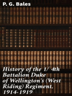 History of the 1/ 4th Battalion Duke of Wellington's (West Riding) Regiment, 1914-1919