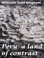 Peru: a land of contrast