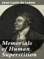 Memorials of Human Superstition: Paraphrase and Commentary on the Historia Flagellantium of the Abbé Boileau, Doctor of the Sorbonne
