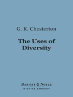 The Uses of Diversity (Barnes & Noble Digital Library): A Book of Essays