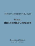 Man, the Social Creator (Barnes & Noble Digital Library)