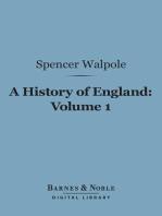 A History of England, Volume 1 (Barnes & Noble Digital Library): From the Conclusion of the Great War in 1815