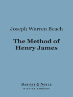 The Method of Henry James (Barnes & Noble Digital Library)