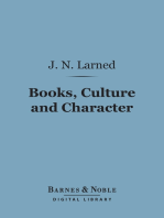Books, Culture and Character (Barnes & Noble Digital Library)