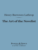 The Art of the Novelist (Barnes & Noble Digital Library)