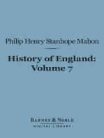 History of England (Barnes & Noble Digital Library): From the Peace of Utrecht to the Peace of Versailles (1713-1783), Volume 7