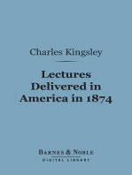 Lectures Delivered in America in 1874 (Barnes & Noble Digital Library)