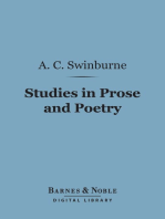 Studies in Prose and Poetry (Barnes & Noble Digital Library)