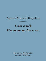 Sex and Common-Sense (Barnes & Noble Digital Library)