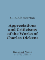 Appreciations and Criticisms of the Works of Charles Dickens (Barnes & Noble Digital Library)