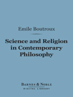 Science and Religion in Contemporary Philosophy (Barnes & Noble Digital Library)