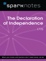 The Declaration of Independence (1776) (SparkNotes History Note)