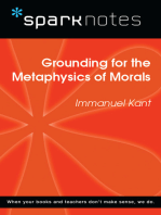 Grounding for the Metaphysics of Morals (SparkNotes Philosophy Guide)