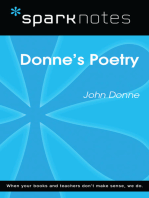 Donne's Poetry (SparkNotes Literature Guide)