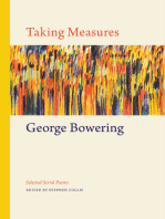 Taking Measures: Selected Serial Poems