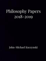 Philosophy Papers 2018-2019