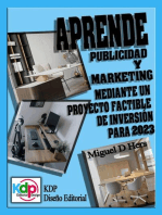 Aprende Publicidad y Marketing a través de un proyecto factible de inversión para 2023: Marketing & Publicidad, #2