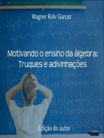 Motivando O Ensino Da Álgebra