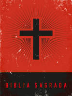 Bíblia Sagrada, NVI, Cruz Retrô Vermelha, Leitura Perfeita