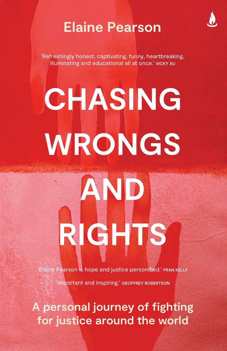 Chasing Wrongs and Rights by Elaine Pearson photo