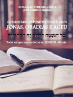 Comentário Expositivo Dos Livros: Jonas, Obadias E Ageu