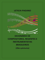 Dicionário De Compositores, Regentes E Instrumentista