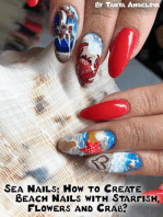 Sea Nails: How to Create Beach Nails with Starfish, Flowers and Crab?