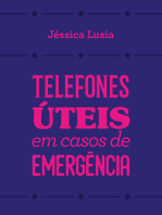 Telefones úteis em casos de emergência