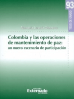 Colombia y las operaciones de mantenimiento de paz