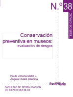 Conservación preventiva en museos: evaluación de riesgos