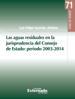 Las aguas residuales en la jurisprudencia del Consejo de Estado