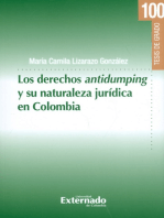 Los derechos antidumping y su naturaleza jurídica en Colombia