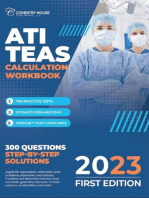 ATI TEAS Calculation Workbook: 300 Questions to Prepare for the TEAS (2023 Edition)