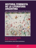 Historia feminista de la literatura argentina: Mujeres en revolución. Otros comienzos