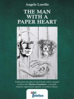 The man with a paper heart