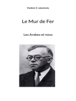 Le Mur de Fer: Les Arabes et nous