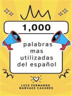 Las 1,000 Palabras Mas Utilizadas Del Español