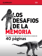 Los desafíos de la memoria: Una síntesis detallada del libro de Joshua Foer en menos de 40 páginas