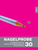 Nagelprobe 30: Preisgekrönte Texte des Jungen Literaturforums Hessen-Thüringen