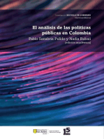 El análisis de las política públicas en Colombia