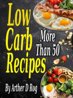 More Than 50 Low Carb Recipes