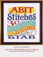 ABIT STITCHES: 30 Snarcastic Stitches for you to Stab