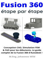 Fusion 360 | étape par étape: Conception CAO, Simulation FEM &amp; FAO pour les débutants.