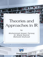 Theories and Approaches in IR