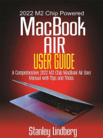 2022 M2 Chip Powered MacBook Air User Guide