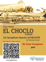 Tenor Saxophone part "El Choclo" tango for Sax Quartet