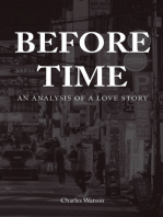 Before Time: An Analysis of a Love Story