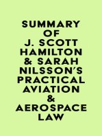 Summary of J. Scott Hamilton & Sarah Nilsson's Practical Aviation & Aerospace Law